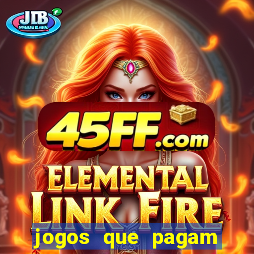 jogos que pagam dinheiro de verdade no pix